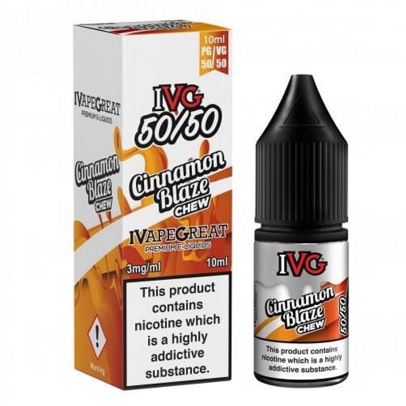 IVG Cinnamon Blaze Chew E Liquid 10ml UK Release