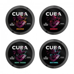 CUBA Ninja Nicotine Pouches (25 pouches/box)
