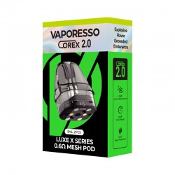 Vaporesso Luxe X Corex 2.0 Replacement Pod Cartridge (2pcs/pack)