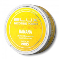 Banana ELUX Nicotine Pouches (20pouches/box) 10mg