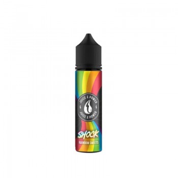Juice N Power Shock Rainbow Sweets Shortfill E-liquid 50ml