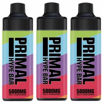PRIMAL Hype Bar 5000mg CBD Reusable Vape 15000 Puffs | Vapesourcing PRIMAL Hype Bar 5000mg CBD Reusable Vape 15000 Puffs | Vapesourcing