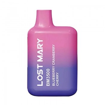Blueberry Cherry Cranberry Lost Mary BM3500 Reusable Vape | Vapesourcing