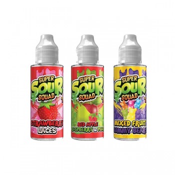 Super Sour Squad Shortfill E-liquid 100ml