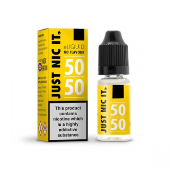 Just Nic It Yellow Edition Nicotine Shot 50VG 10ml