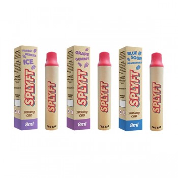 SPLYFT Eco Bar Biodegradable CBD Kit 2000mg