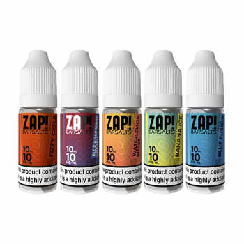 ZAP! Bar Nicotine Salt E-liquid 10ml
