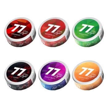 77 Slim Light Nicotine Pouches  (20 pouches/box)
