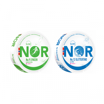 NOR Slim Nicotine Pouches (20 pouches/box)