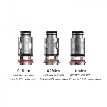 SMOK D-coil Series Replacement Coil (5pcs/pack)