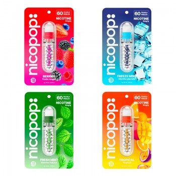Nicopop Nicotine Pearls (60pearls/pack)