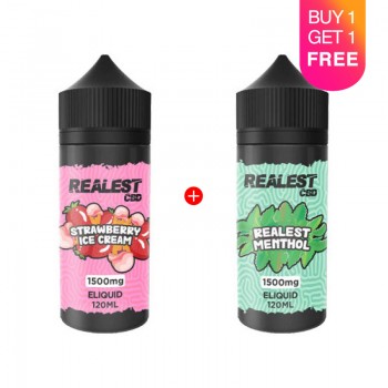 Realest Broad Spectrum CBD E-Liquid 120ml