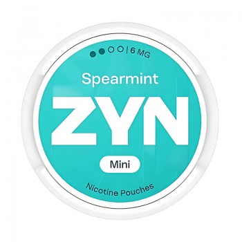 Spearmint ZYN Nicotine Pouches (15 pouches/box) 6mg