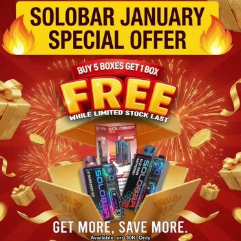 Solobar Boost 30K Prefilled Pod Kit