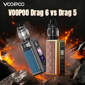 VOOPOO Drag 6 vs Drag 5: Detailed Review & Buying Guide