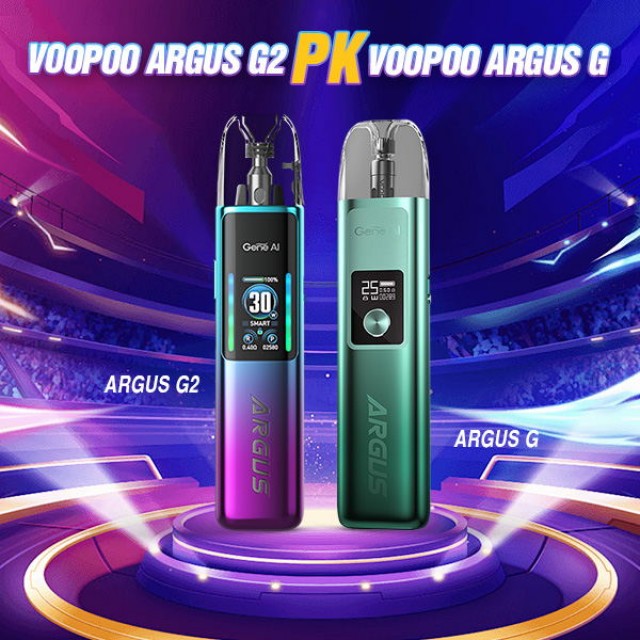 Voopoo Argus G2 pk Voopoo Argus G: Comparing Two Vape Legends Side by Side