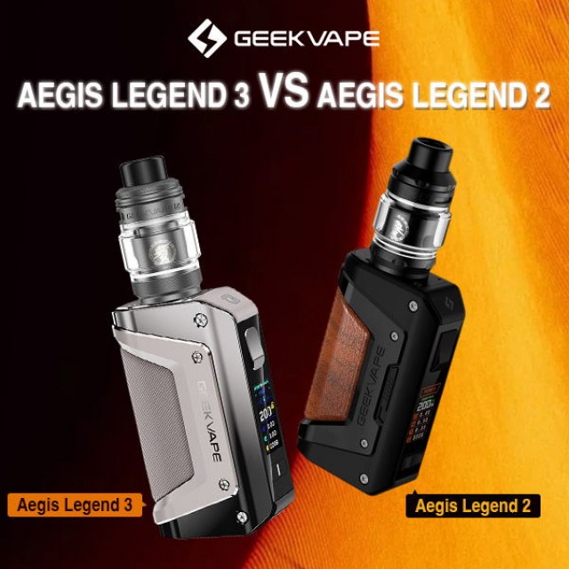 Geekvape Aegis Legend 3 vs Aegis Legend 2: A Comparative Overview