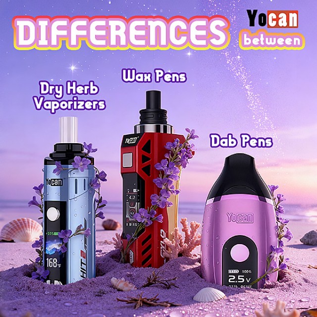 Differences Between Dry Herb Vaporizers, Wax Pens, Dab Pens