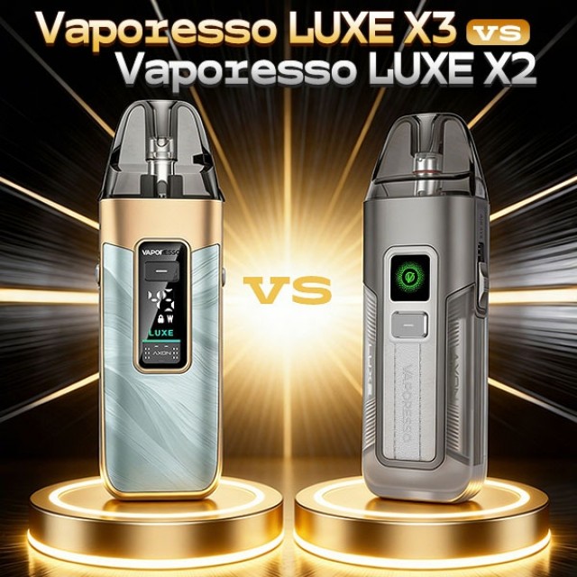 Vaporesso LUXE X3 vs Vaporesso LUXE X2