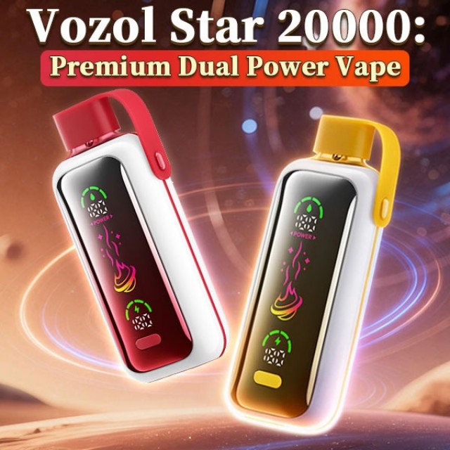 Vozol Star 20000 Review: Premium Dual Power Vape