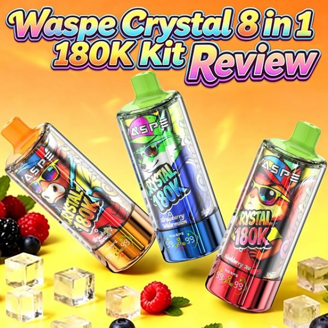 Waspe Crystal 8 in 1 180K Kit - Our Detailed Review