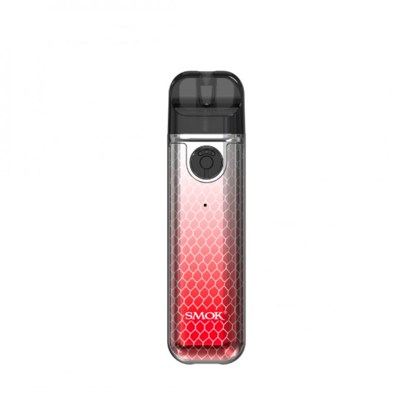 SMOK Novo 4 Mini Pod Kit 900mAh 25W Silver Red Cobra