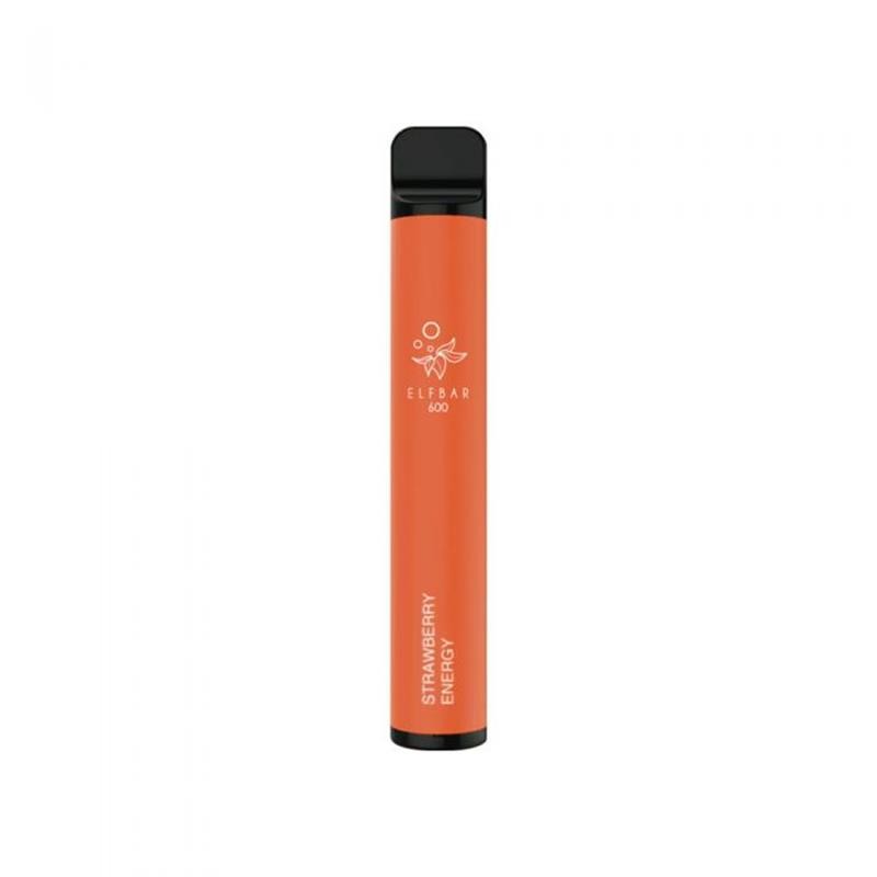 Elf Bar 600 Puffs Strawberry Energy