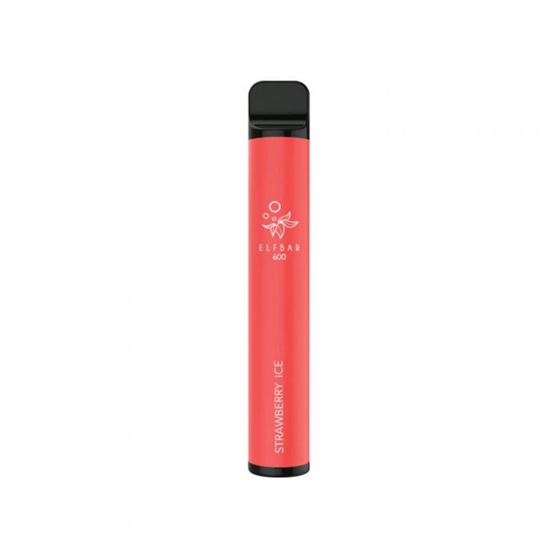 Elf Bar 600 Puffs Strawberry Ice