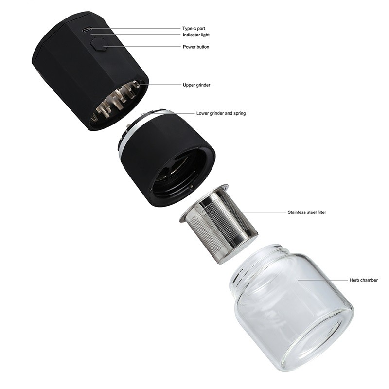 LTQ Vapor Mangler Electric Herb Grinder Kit