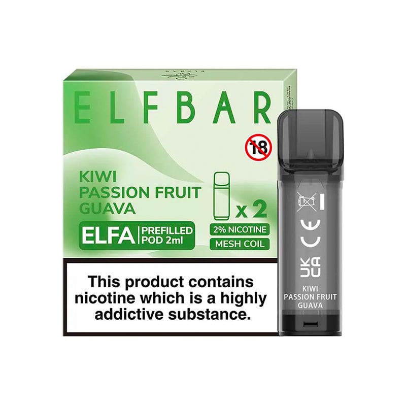 Elf Bar Elfa Kiwi Passion Fruit Guava