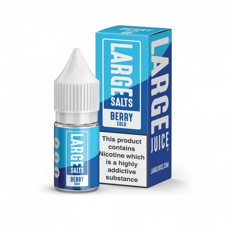 Large Juice Nicotine Salt Berry Cold E-Liquid