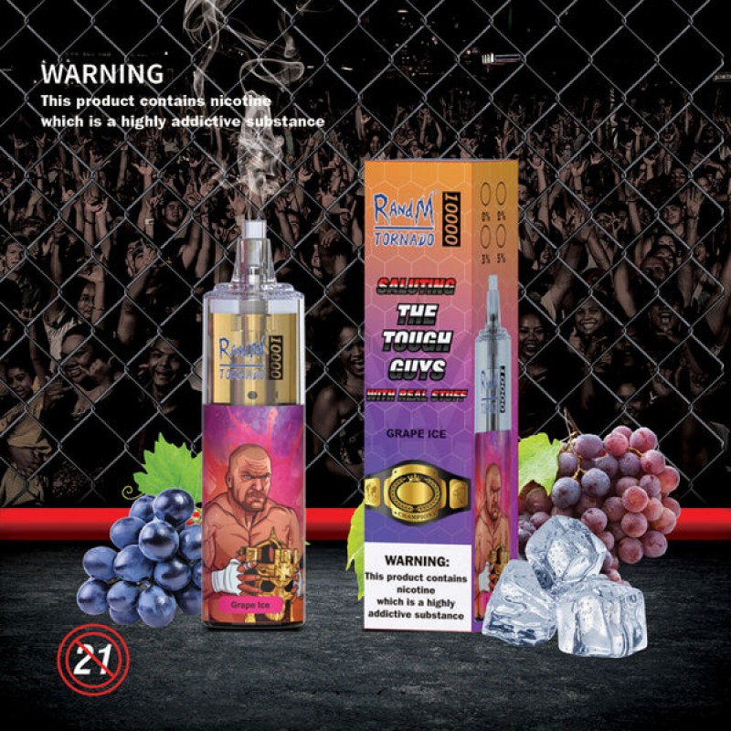 randm tornado 10000 grape ice
