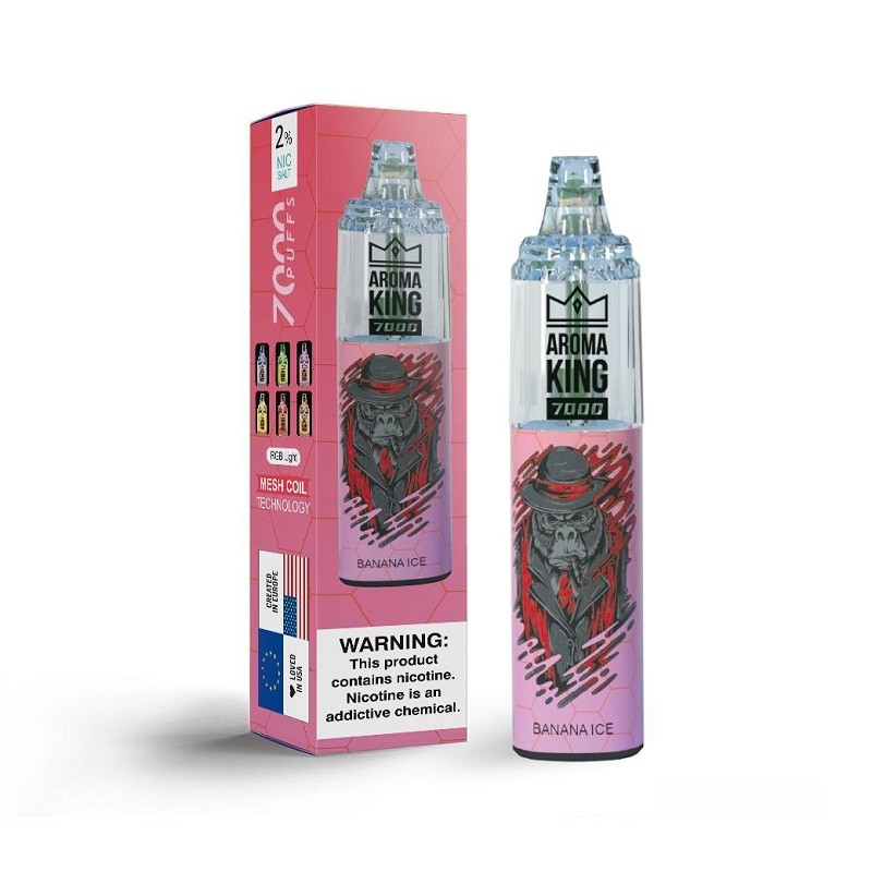 aroma king vape 7000 banana ice
