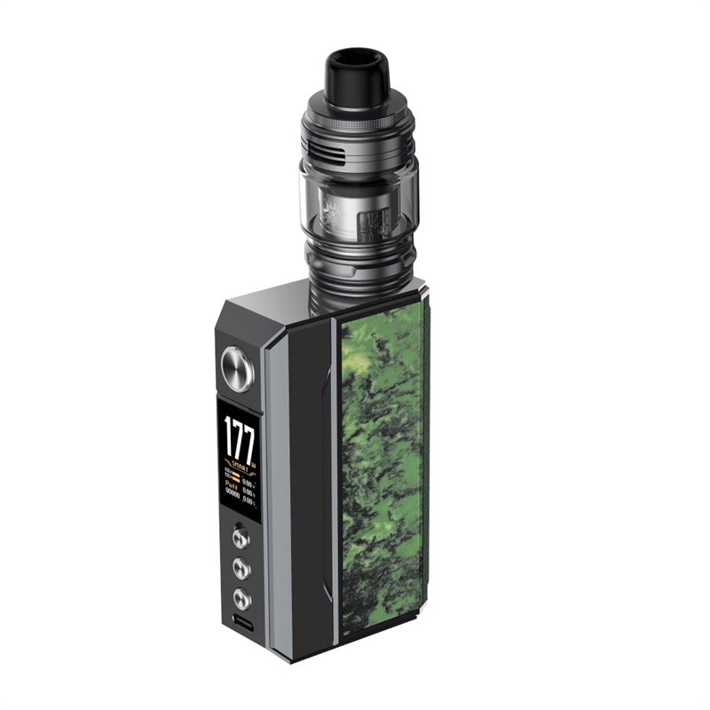 voopoo drag 4 kit gunmetal & forest green