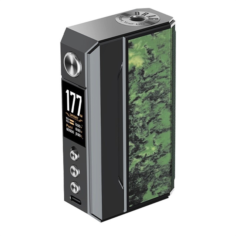 drag 4 voopoo gunmetal & forest green