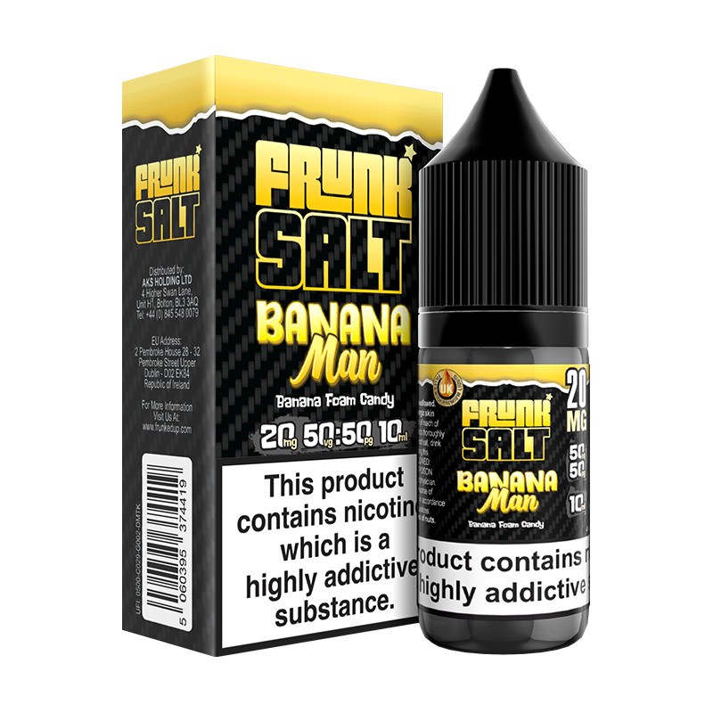 Banana Man Frunk Salts Nicotine Salt