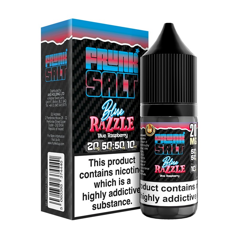 Blue Razzle Frunk Salts Nicotine Salt