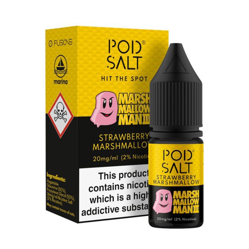 Marshmallow Man 3 Pod Salt Nicotine Salt Fusions