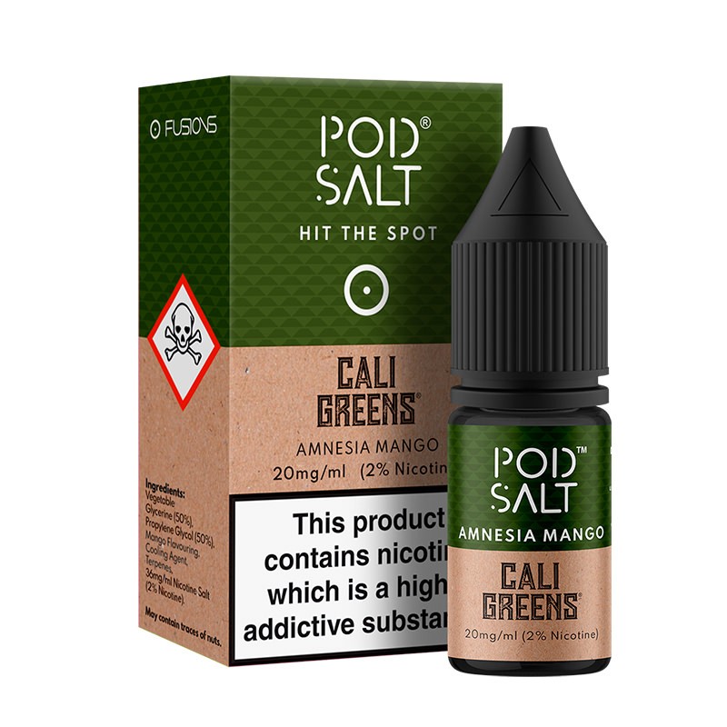 Amnesia Mango Pod Salt Nicotine Salt Fusions