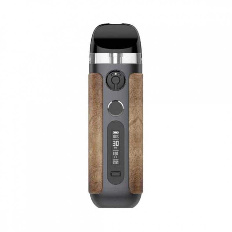 pod novo 5 dark brown leather