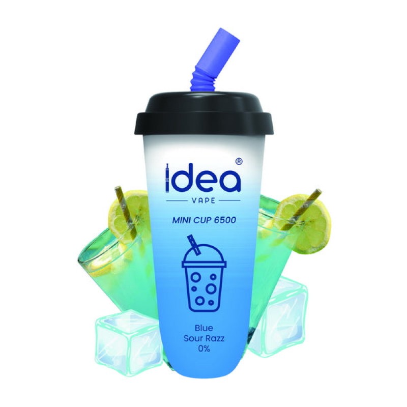 Blue Sour Razz Idea Vape Disposable Vape Kit