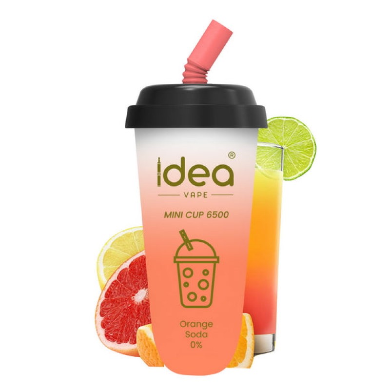 Orange Soda Idea Vape Disposable Vape Kit