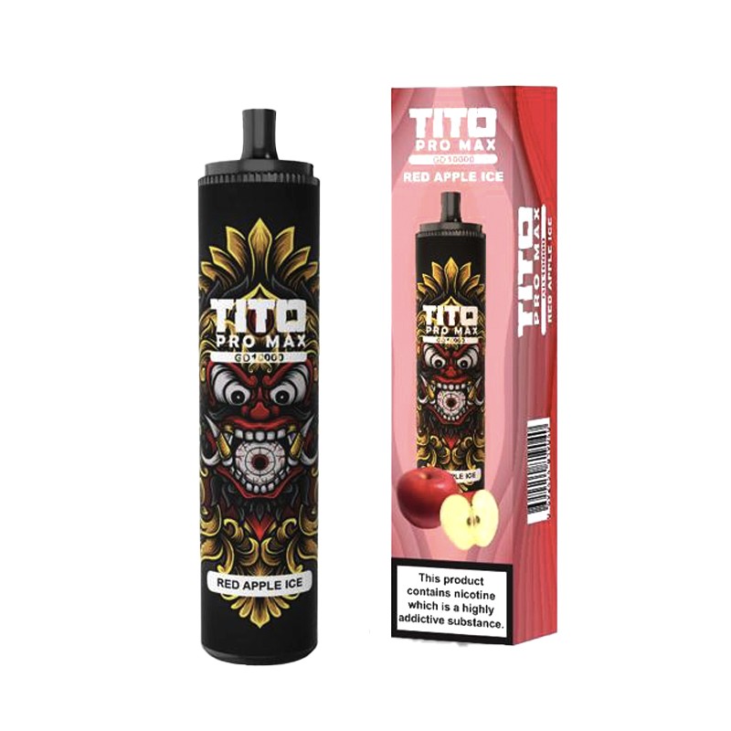 tito pro max 10000 red apple ice