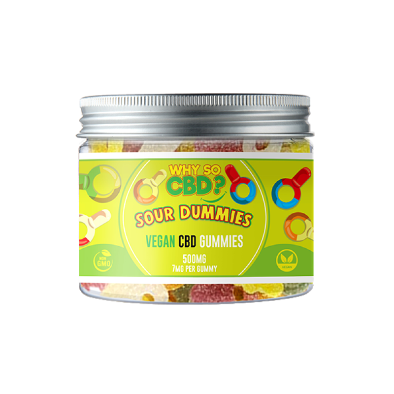 Sour Dummies CBD Small Vegan Gummies