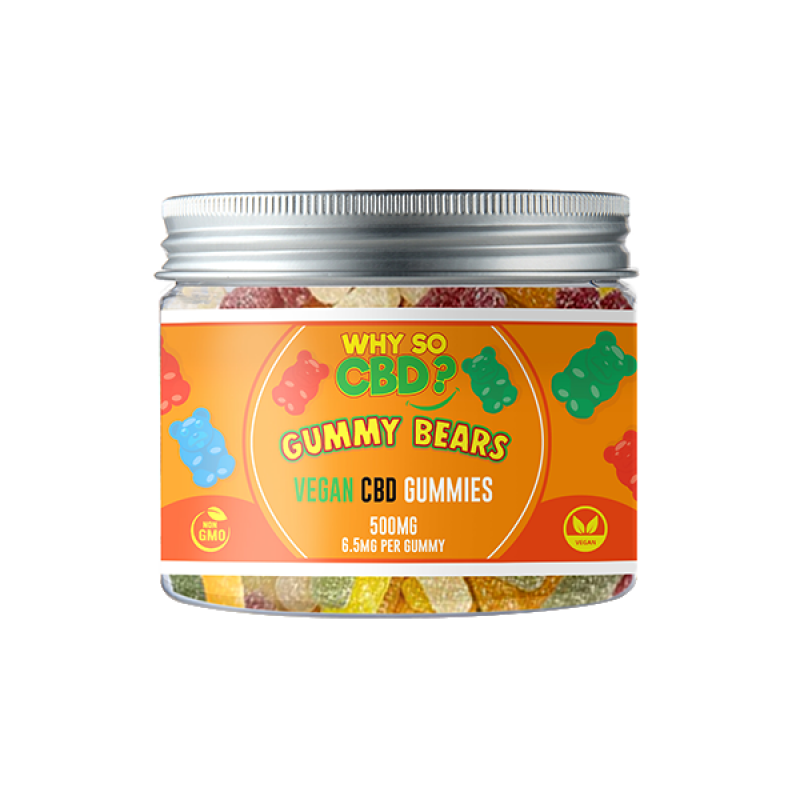 Gummy Bears CBD Small Vegan Gummies