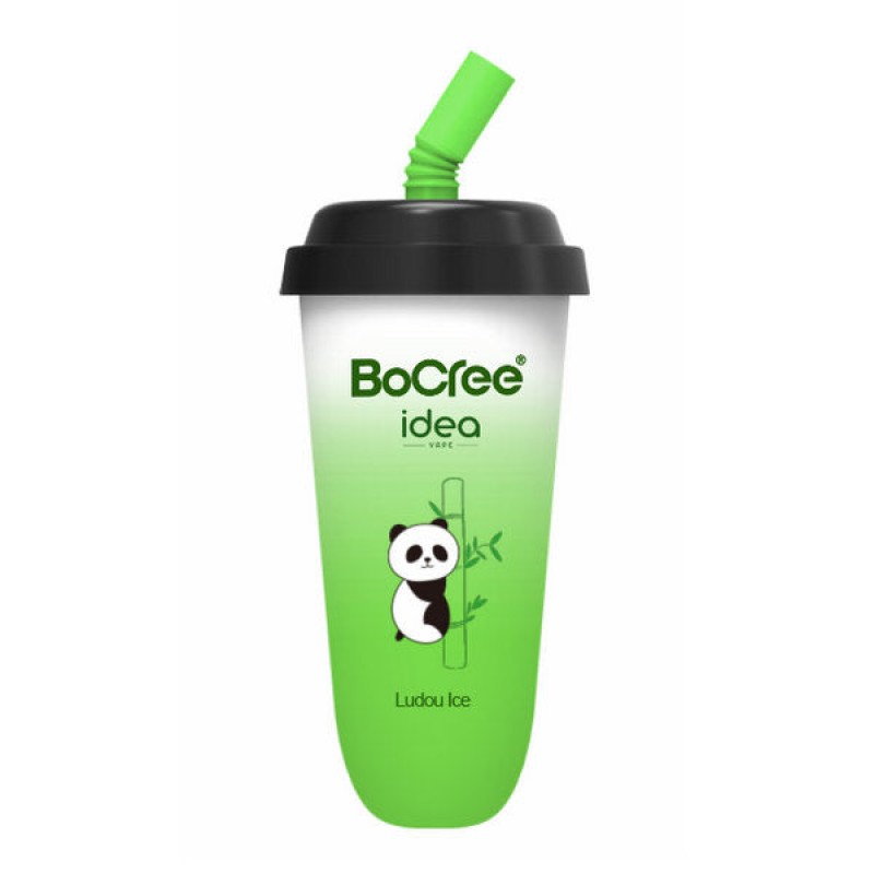 disposable vape shaped like a cup ludou ice