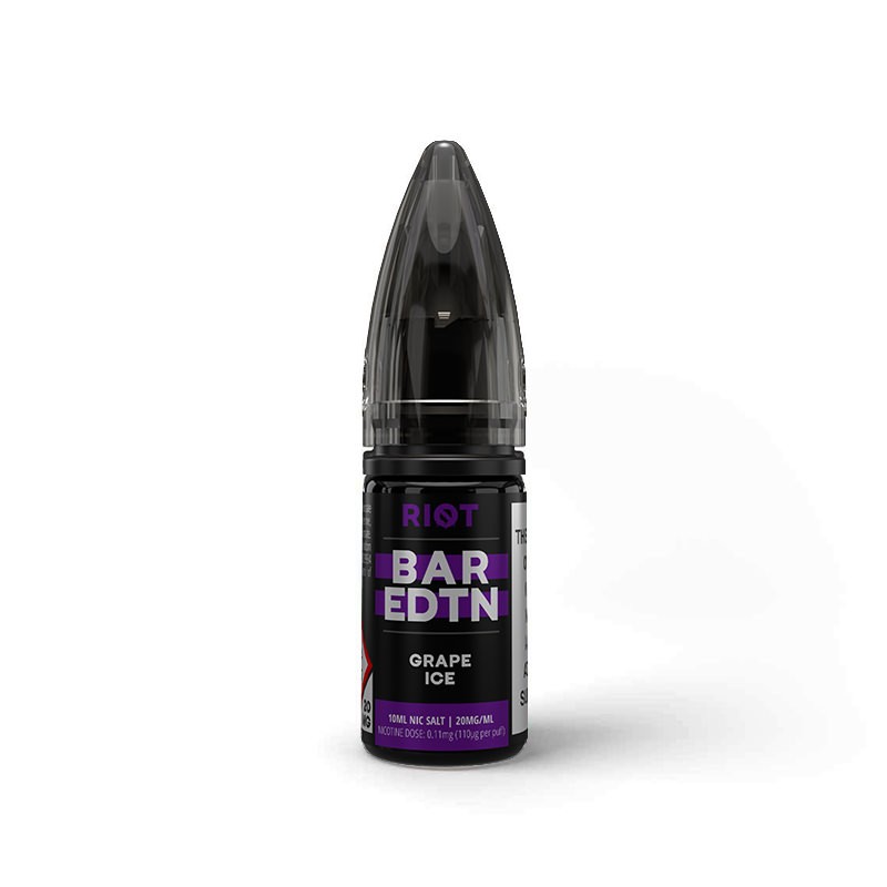 Grape Ice Riot Nicotine Salt BAR EDTN