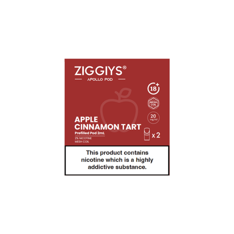 Apple Cinnamon Tart Ziggiys Apollo Pod