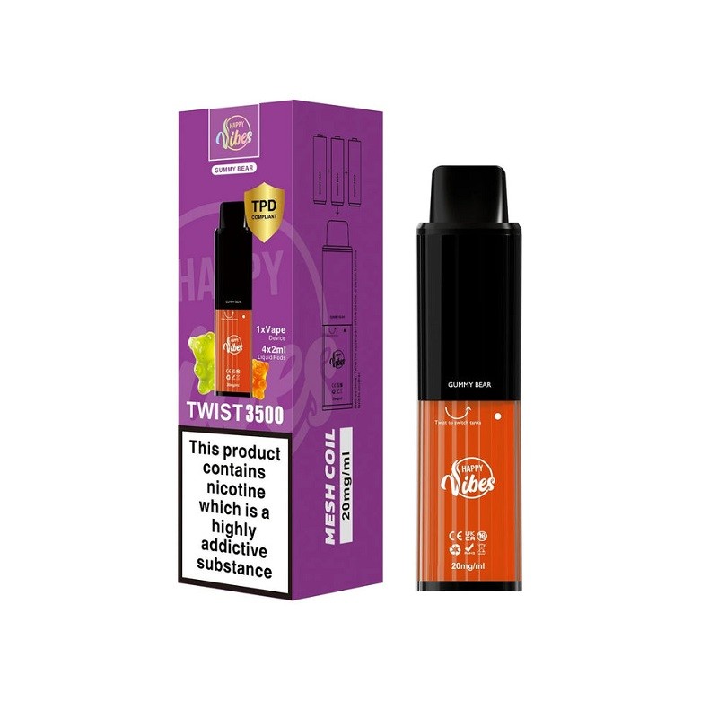 Gummy Bear Happy Vibes Twist