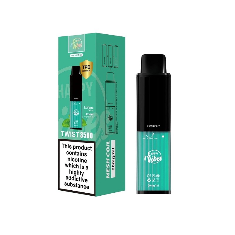 Fresh Mint Happy Vibes Twist